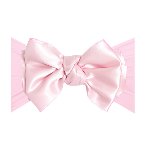 satin-fab-pink Baby Bling Bows clips headbands - Sophia's StyleSATIN FAB-